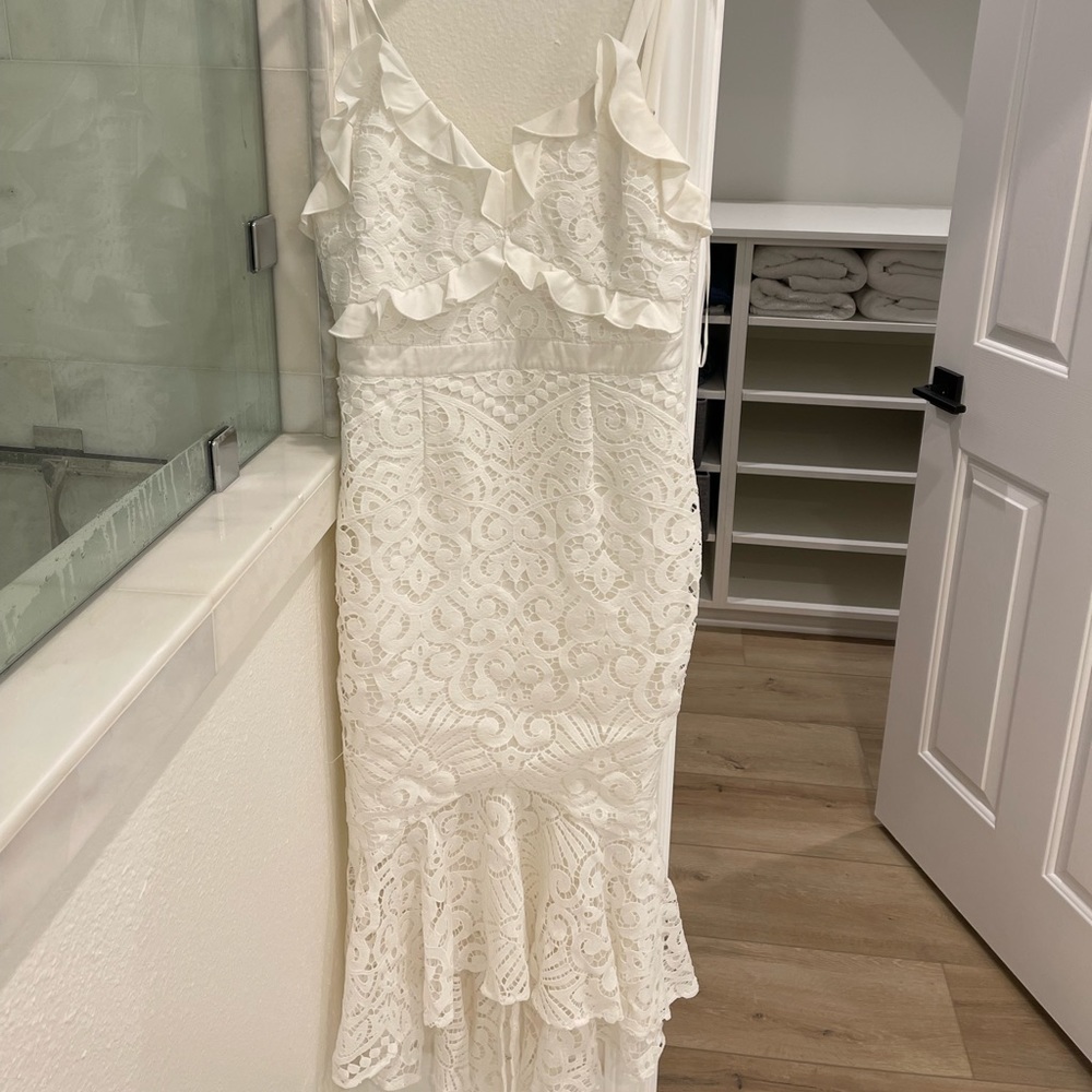 White MIDI Dress: Shop Jaus